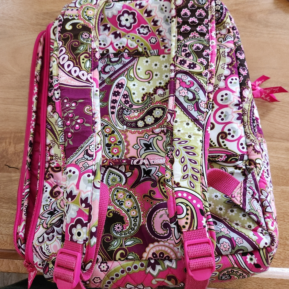 Vera Bradley Multicolor Paisley Backpack - Picture 6 of 15